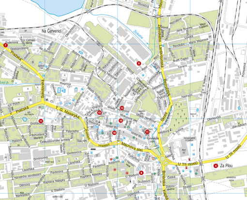 mapa svitav Nástěnná mapa Svitavy, Moravská Třebová, Polička | Nástěnné mapy.cz